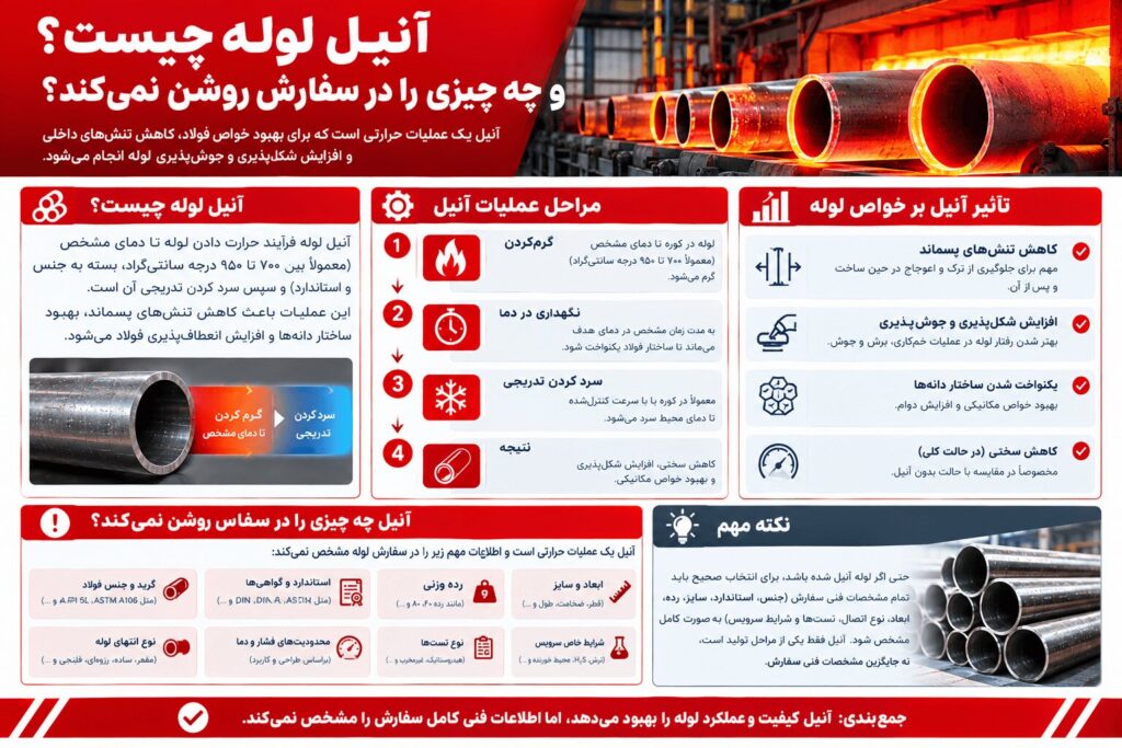 همه چیز درباره آنیل لوله