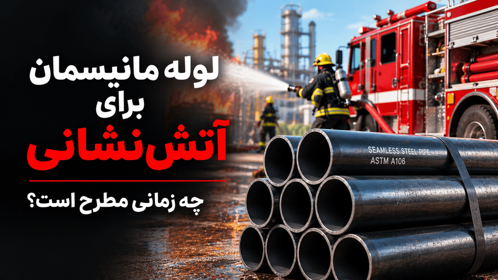 لوله مانیسمان برای آتش‌نشانی؛ چه زمانی مطرح است؟