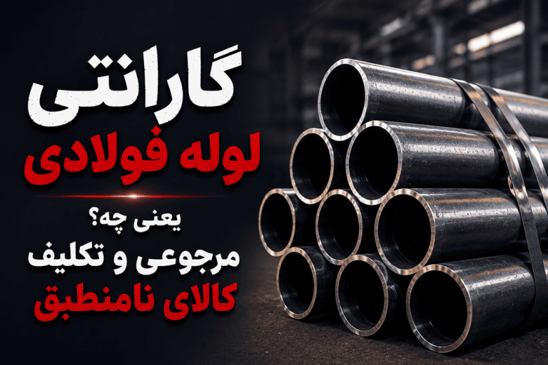 گارانتی لوله فولادی یعنی چه؟ مرجوعی و تکلیف کالای نامنطبق