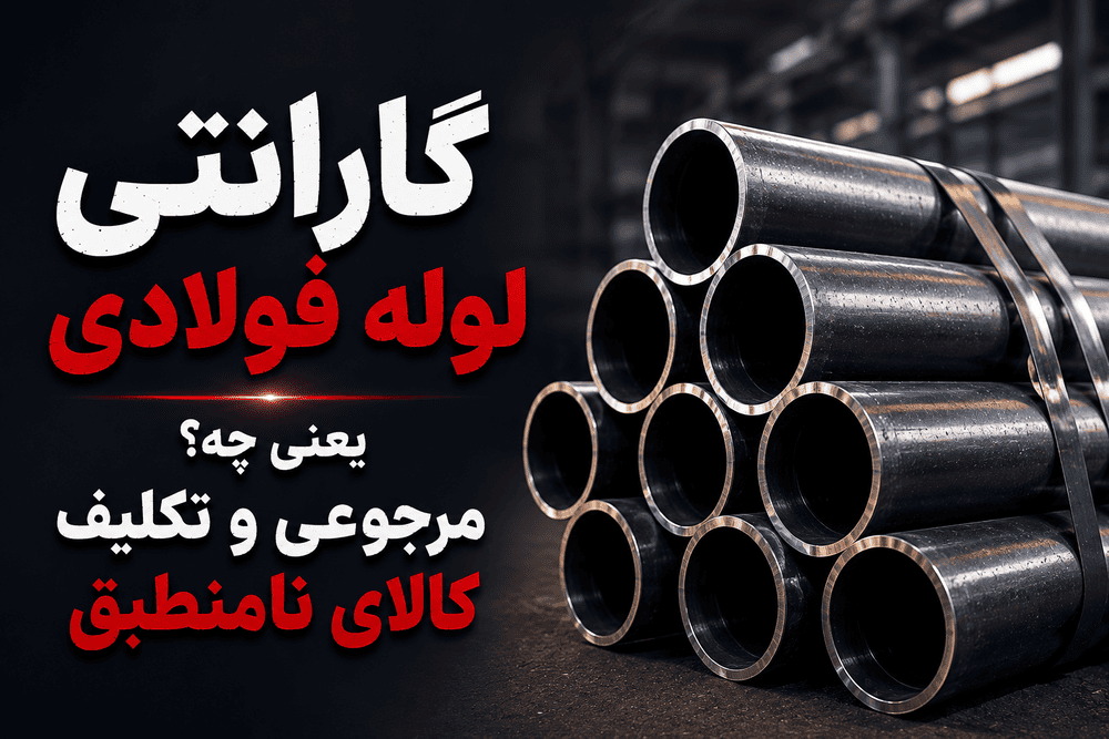 گارانتی لوله فولادی یعنی چه؟ مرجوعی و تکلیف کالای نامنطبق